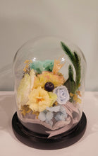 Load image into Gallery viewer, Unique Blossom of Preserved Flowers in Bell Jar