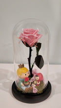 Load image into Gallery viewer, Valentines Bell Jar with Doll Figures