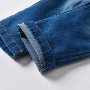 Unisex Blue Denim Pants