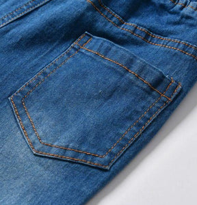 Unisex Blue Denim Pants