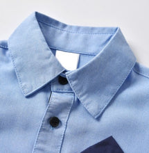 Load image into Gallery viewer, Boy Blue Semi-formal T-shirt