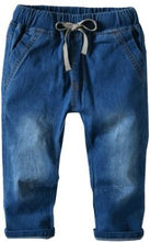 Load image into Gallery viewer, Unisex Blue Denim Pants