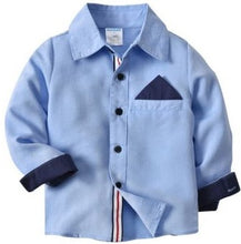 Load image into Gallery viewer, Boy Blue Semi-formal T-shirt