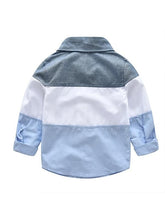 Load image into Gallery viewer, Boy Blue Color Block T-shirt