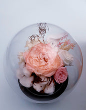 Load image into Gallery viewer, Unique Blossom of Preserved Flowers in Glass Dome