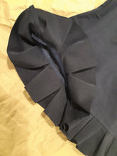 Load image into Gallery viewer, Girl Dark Blue Ruffled Dress