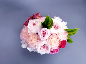 "Just for You" - Pinky Preserved Flowers