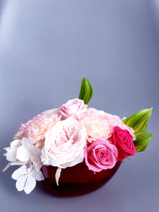 "Just for You" - Pinky Preserved Flowers