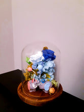 Load image into Gallery viewer, Unique Blossom of Preserved Flowers in Bell Jar