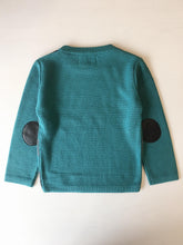 Load image into Gallery viewer, Boy Turquoise Checkered Sweater