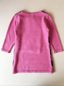 Girl Pink/Black Checkered Dress