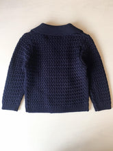 Load image into Gallery viewer, Girl Rose / Dark Blue Cardigan