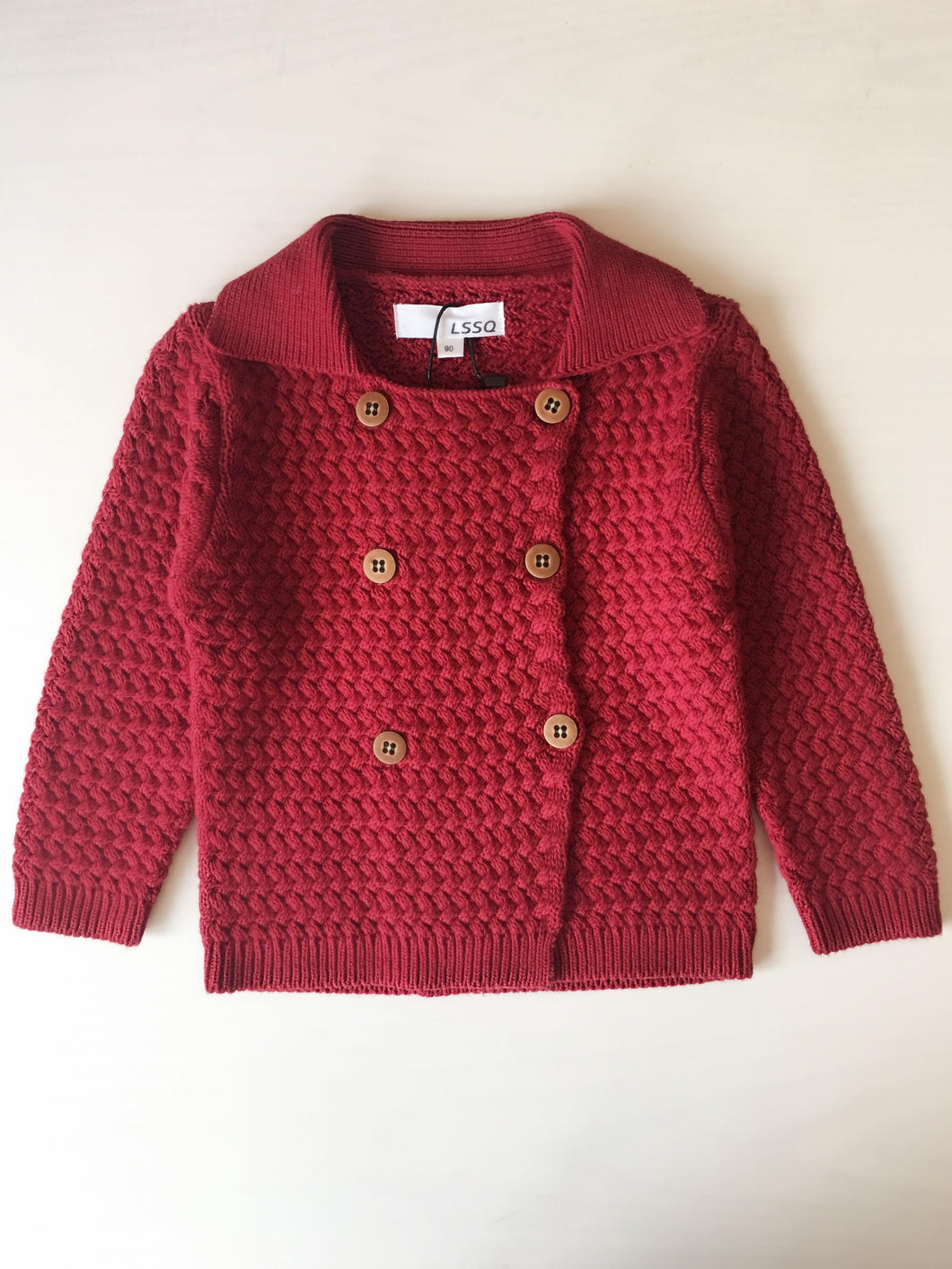 Girl Rose / Dark Blue Cardigan